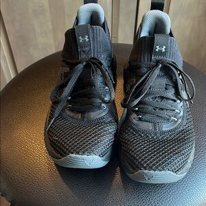 Under Armour project Rock Black Athletic Shoes